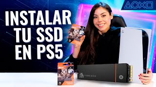 Cómo INSTALAR UN disco duro SSD en tu PS5  TUTORIAL  PlayStation España [upl. by Ardnuasac]