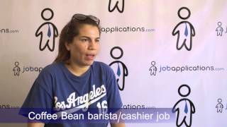 Coffee Bean Interview  Barista [upl. by Ahsimrac138]