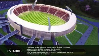 Estadio  Proyecto Parque La Pedrera [upl. by Shig984]