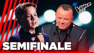 Giuseppe dedica “Caruso” a suo nonno  The Voice Italy Kids  Semifinale [upl. by Kcim633]