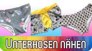 Nähen mit Stoffresten Boxershorts und Unterhosen für Kinder und Erwachsene  Nähen für Anfänger [upl. by Eikcim]