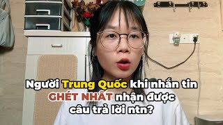 Người Trung Quốc ghét nhận được câu trả lời gì [upl. by Handler834]