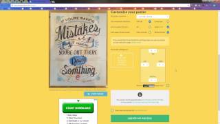 How to create a poster with blockposterscom [upl. by Hoye]