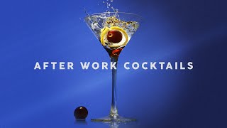 After Work Cocktails  Lounge Music [upl. by Anyaj]