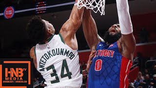 Milwaukee Bucks vs Detroit Pistons  Game 4  Full Game Highlights  April 22 2019 NBA Playoffs [upl. by Dayir]