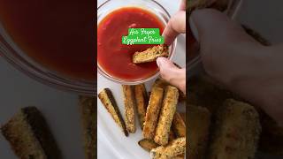 Eggplant Fries 🍆🍟 [upl. by Zondra]