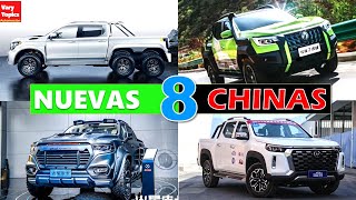 🔥 8 Nuevas PICK UPs CHINAS para 2023 y 2024  Vary Topics [upl. by Ottie]