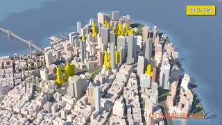 Evolution of the Lower Manhattan Skyline [upl. by Santoro]