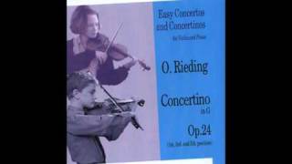 Concerto in G Major Op 24 1st MovementOscar Rieding [upl. by Airak]