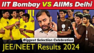 JEENEET Results 2024 BHARAT Ka Sabse Bada SELECTION Celebration  💥 PhysicsWallah [upl. by Elleinad]