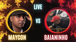 BAIANINHO X MAYCON  4O MIL sinucaaovivo [upl. by Jemie]