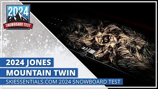 2024 Jones Mtn Twin  SkiEssentialscom Snowboard Test [upl. by Kampmeier]