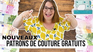 Bon Plan COUTURE  15 nouvelles références de PATRONS GRATUITS pour FEMME Homme et Fille  By PopO [upl. by Irwinn]