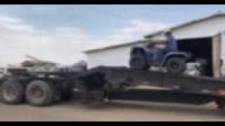 1992 TrailEze 20 Ton 38ft Equipment Trailer [upl. by Kern890]