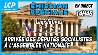 2ème émission spéciale  arrivée des députés socialistes à lAssemblée nationale  09072024 [upl. by Celie604]