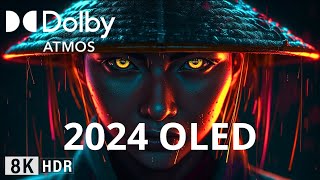 SPECIAL Oled Demo 2024 8K HDR 240 FPS Dolby ATMOSVISION [upl. by Grefe]