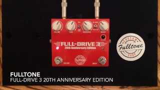 Fulltone Custom Shop FullDrive 3 Fulldrive3  CS FD3 [upl. by Ennaul]