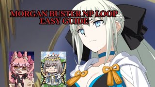 【FGO】Easy Guide  Morgan Buster Np Loop【FateGrand Order】 [upl. by Groark]