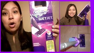 WET JET SWIFFER REVIEW EN ESPAÑOL [upl. by Keelby487]