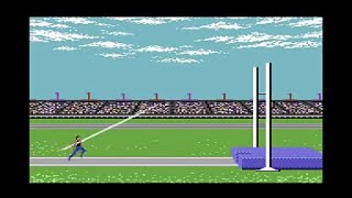 Summer Games  C64  Top Computer Games Epyx 1984 [upl. by Ozmo802]