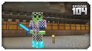 Lets Play Minecraft PE  Ep104  Automatic Storage Room [upl. by Nnair343]