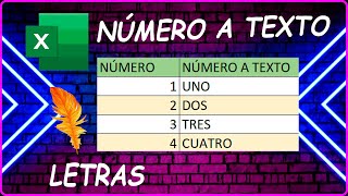 COMO CONVERTIR UN NÚMERO A TEXTO EN EXCEL [upl. by Joya]