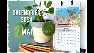 Calendrier 2024  Mai [upl. by Shandee]