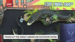 Great American Outdoor Show features latest in hunting fishing [upl. by Tupler]