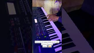 Entra en mi casa entra en mi vida Como Zaqueo Intro 🎹🔥 [upl. by Nevlin]