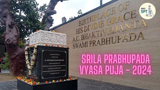 Srila Prabhupada Vyasapuja  Live from Srila Prabhupadas Birth Place [upl. by Eisac]