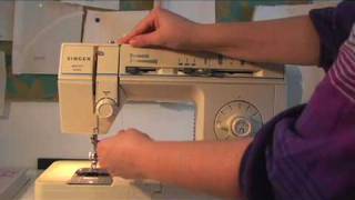 Sewing Basics 1 How to thread your machine [upl. by Mose313]