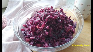 Red Cabbage Recipe [upl. by Trubow450]