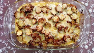 Gratin de courgettes aux pommes de terre [upl. by Hennebery]