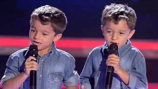 MUY EMOTIVOLos gemelos de La voz kids España dedican una canción a su famila xBaGoXx [upl. by Ylelhsa213]