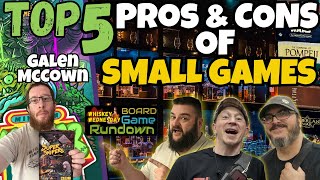 Top 5 Pros amp Cons of Small Games with Galen McCown  WHISKEY WEDNESDAY LIVE  8 [upl. by Odlanyar]