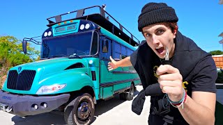 I Bought Logan Pauls Cool Bus [upl. by Anilejna]