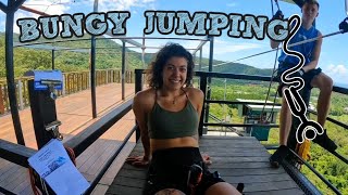 Cairns vlog  BUNGY JUMPING  Getting locked out of my dorm amp More  Solo Backpacking Australia [upl. by Newob]