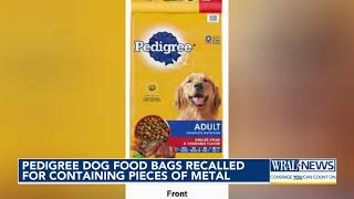 Pedigree recalls some hard dog food [upl. by Moffit]