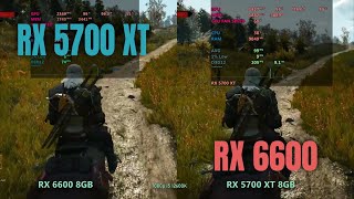 RX 6600 vs RX 5700xt in 2024 [upl. by Charpentier776]