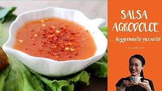 Salsa Agrodolce leggermente piccante [upl. by Odnaloy]