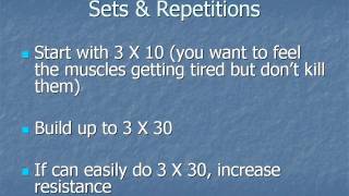 Scapular Stabilization Exercises [upl. by Anide]