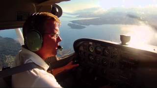 Private Pilot Flying Lesson Part 2 takeoff turns and climbs wwwaskcaptainscottcom [upl. by Petersen866]