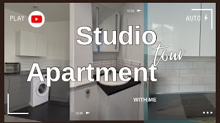 Off the market Unfurnished Studio Apartment Tour  UK Studio Apartment [upl. by Meredith]