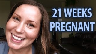 21 WEEK PREGNANCY UPDATE  Bladder Placenta amp Colostrum [upl. by Alakim]