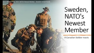 Sweden Natos newest member  A Canadian Soldier Reacts [upl. by Novyert]