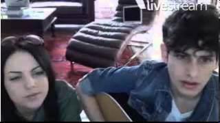 Liz Gillies And Matt Bennett LiveStream [upl. by Siddra326]