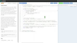 HTML Elements  Interview assessment Coderbyte  Code challenge  Solution Source Code Answers [upl. by Nahsin]