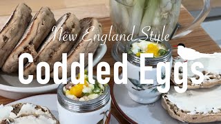 New England Style Coddled Eggs Amazing Breakfast Recipe [upl. by Hattie669]