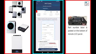 how to connect inverters to monitoring platform via wireless communication Wifi by WatchPower App [upl. by Alano305]