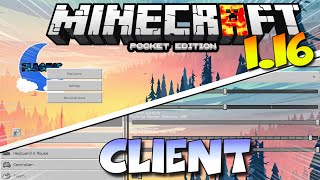 MCPE 116 PLASMIC CLIENT  MINECRAFT PE 116 PLASMIC CLIENT  FPS BOOSTER TEXTURE PACK [upl. by Ayet]